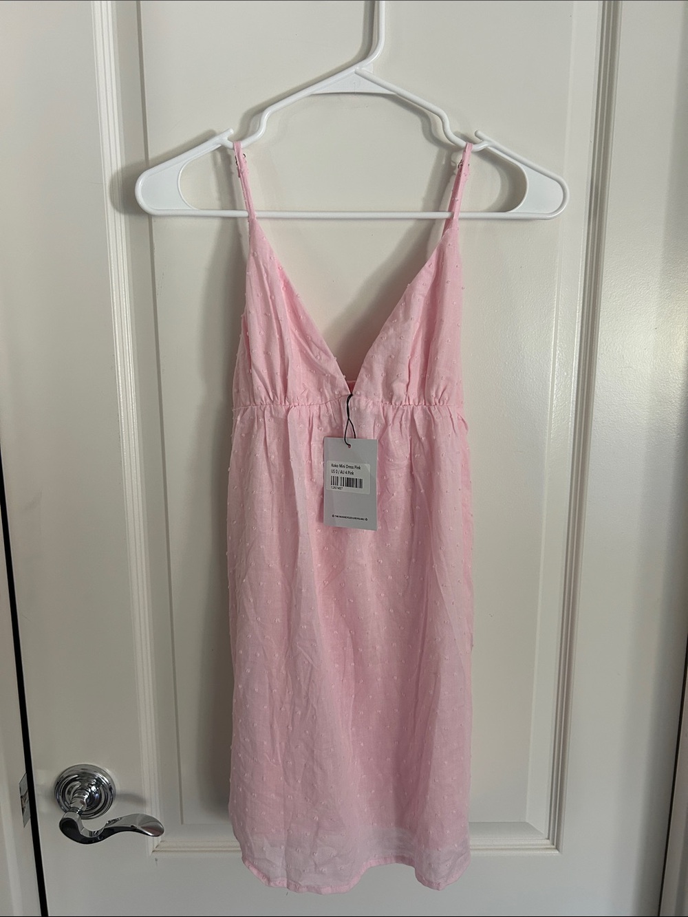 Princess Polly new Women's Pink mini Koko Sundress Dress size 0